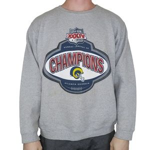 Vintage Y2K NFL Super Bowl XXXIV Championship Sweatshirt